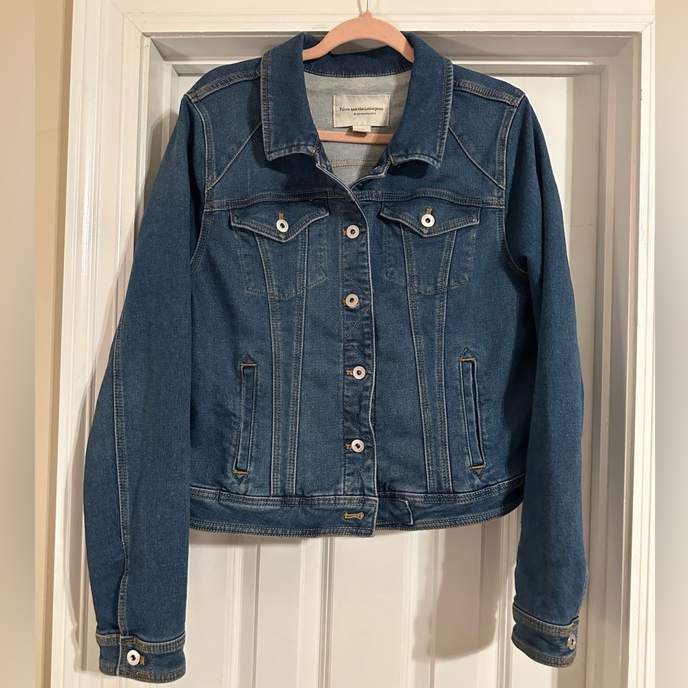 Pilcro and the Letterpress Classic Blue Jean Jacket